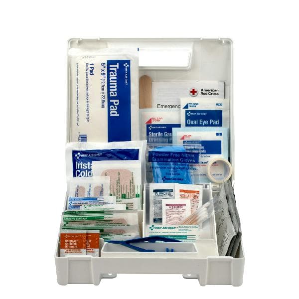 First Aid Kit, 131 Piece, Plastic Case_3