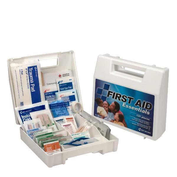 First Aid Kit, 131 Piece, Plastic Case_4