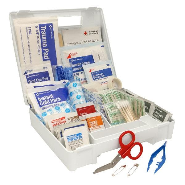 First Aid Kit, 181 Piece, Plastic Case_4