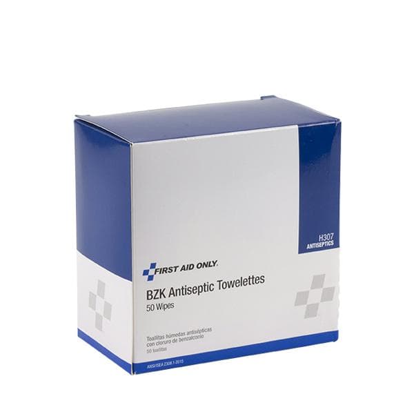 BZK Antiseptic Wipes, 50/box_1