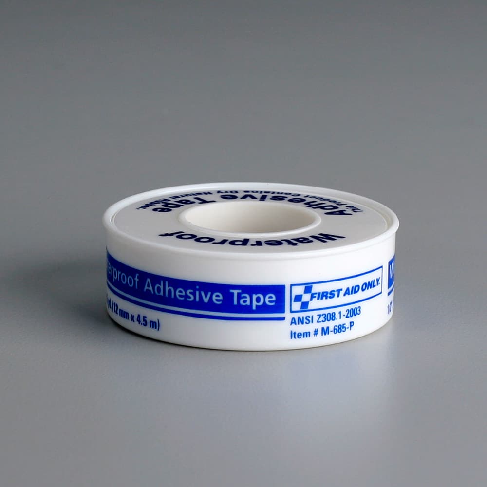 First Aid Only 1/2"x5 yd. Waterproof First Aid Tape 