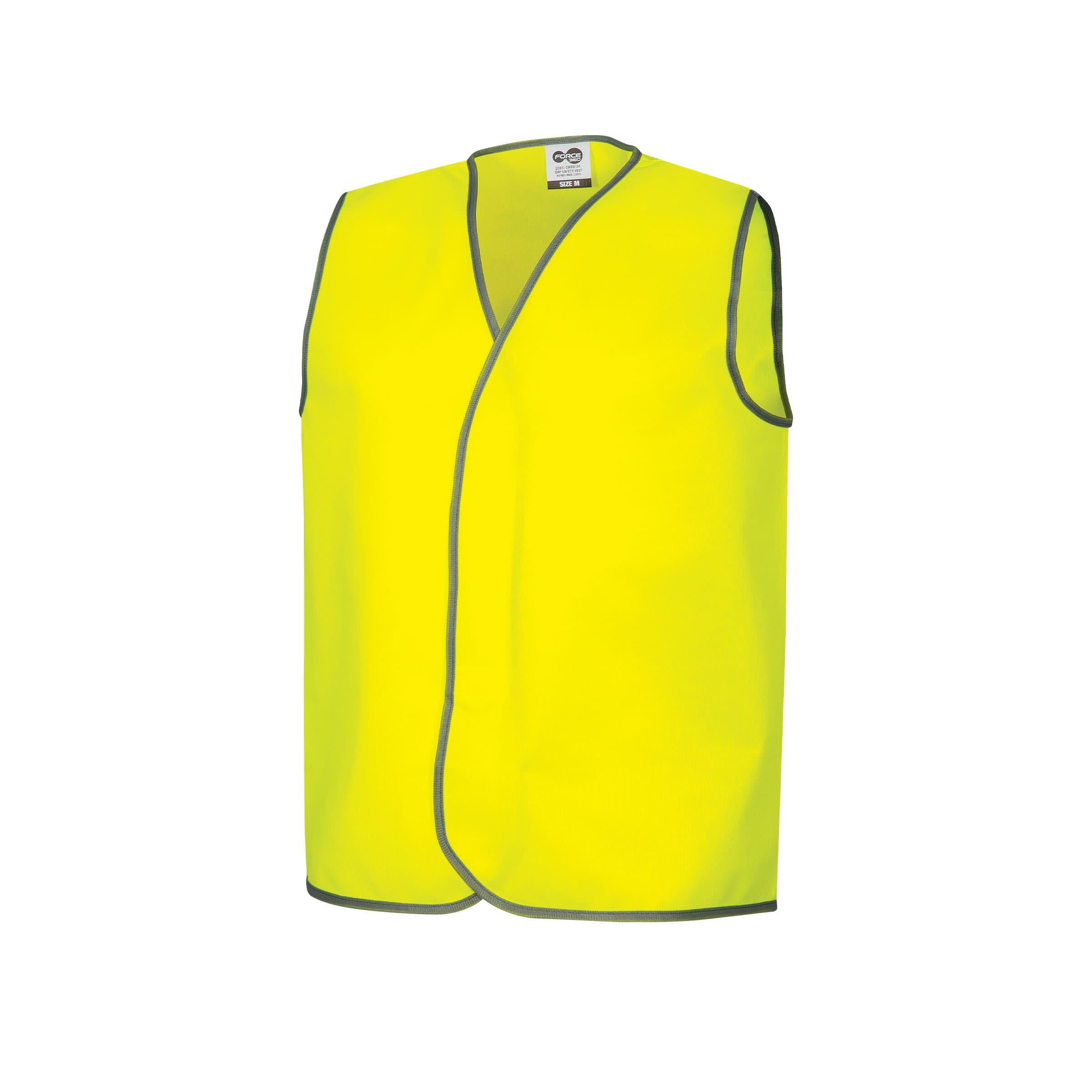 Force360 Yellow Day Safety Vest (Hi-Vis Yellow)_1