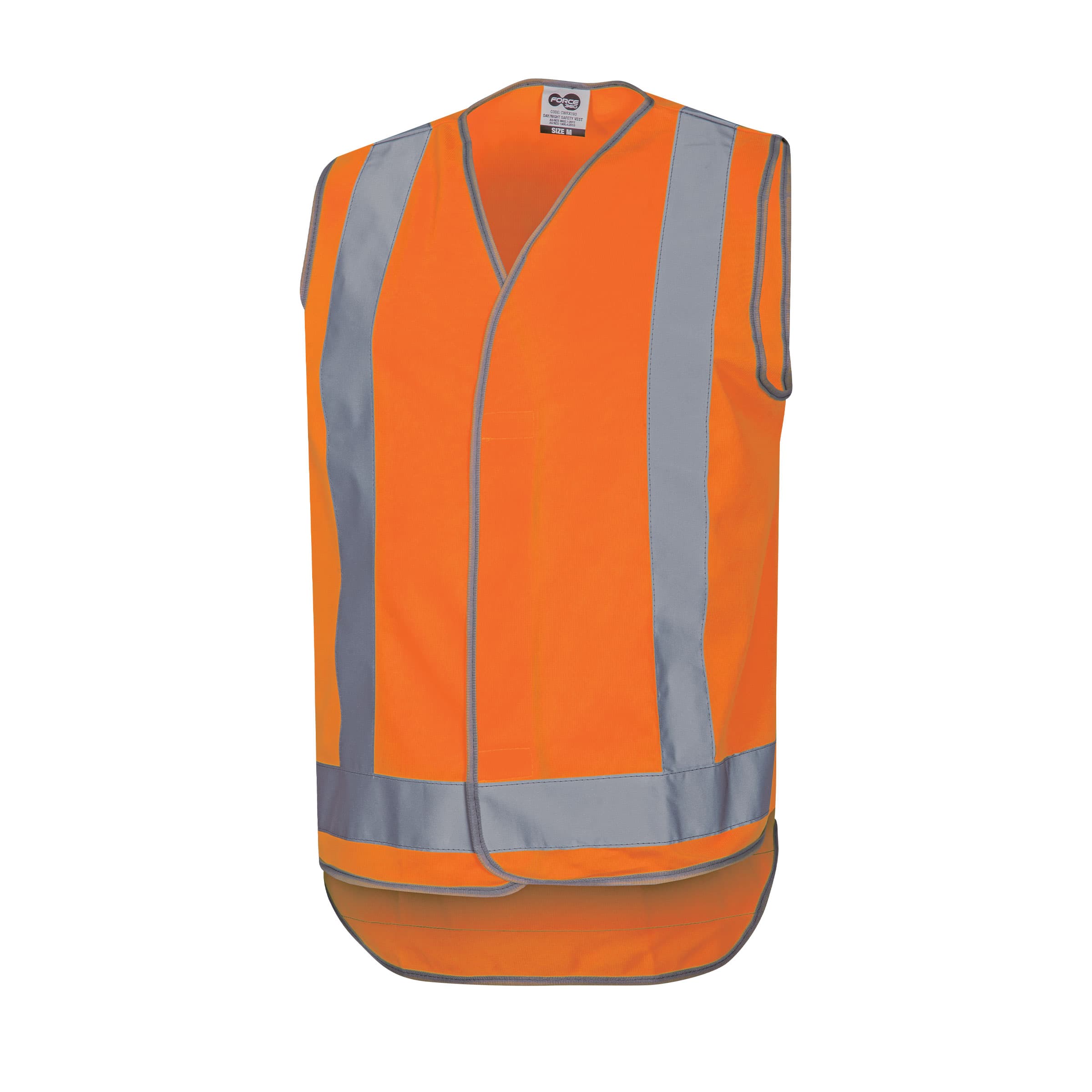 Force360 Orange Day/ Night Safety Vest (Hi-Vis Orange)_1