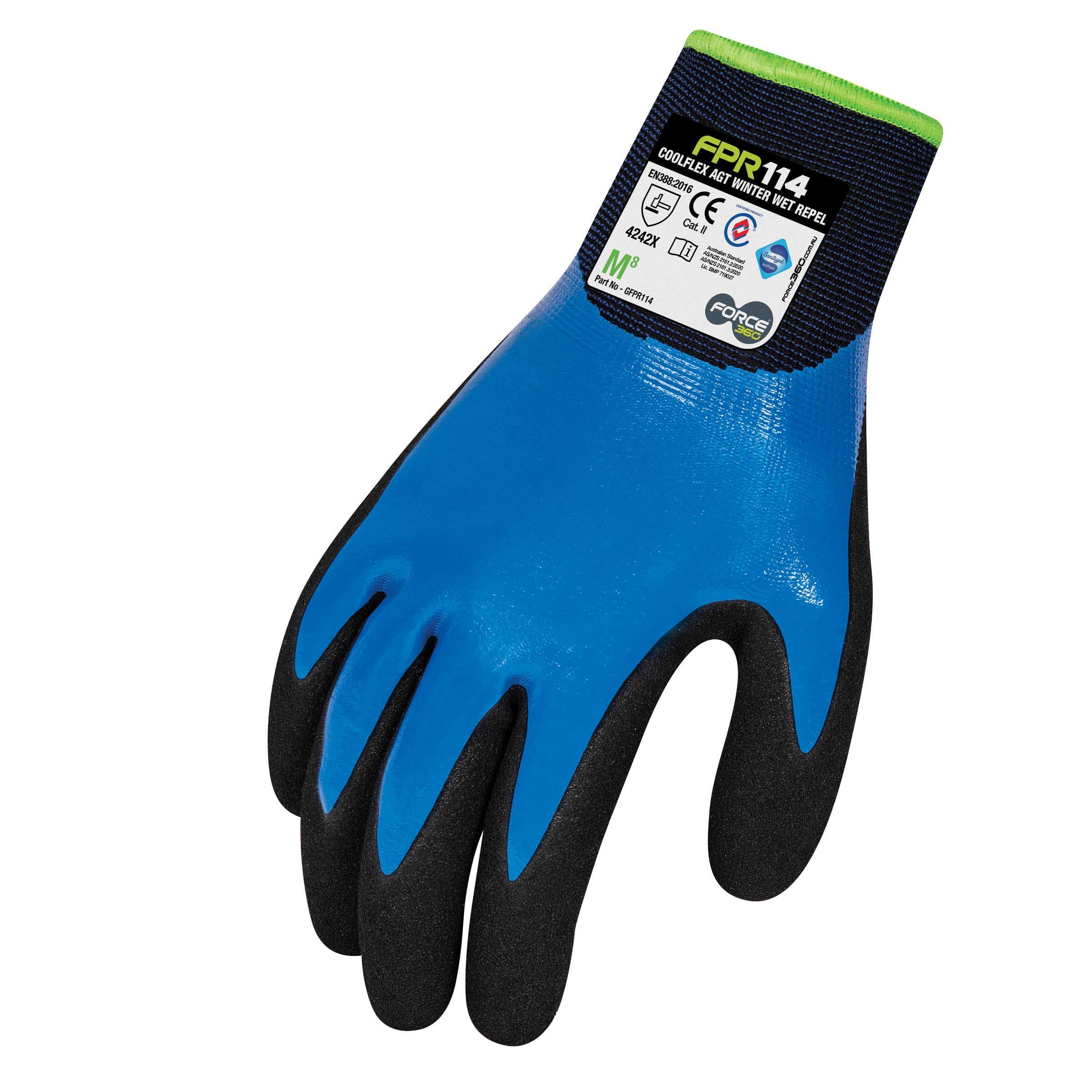 Force360 Thermal AGT Wet Repel Nitrile Glove_1