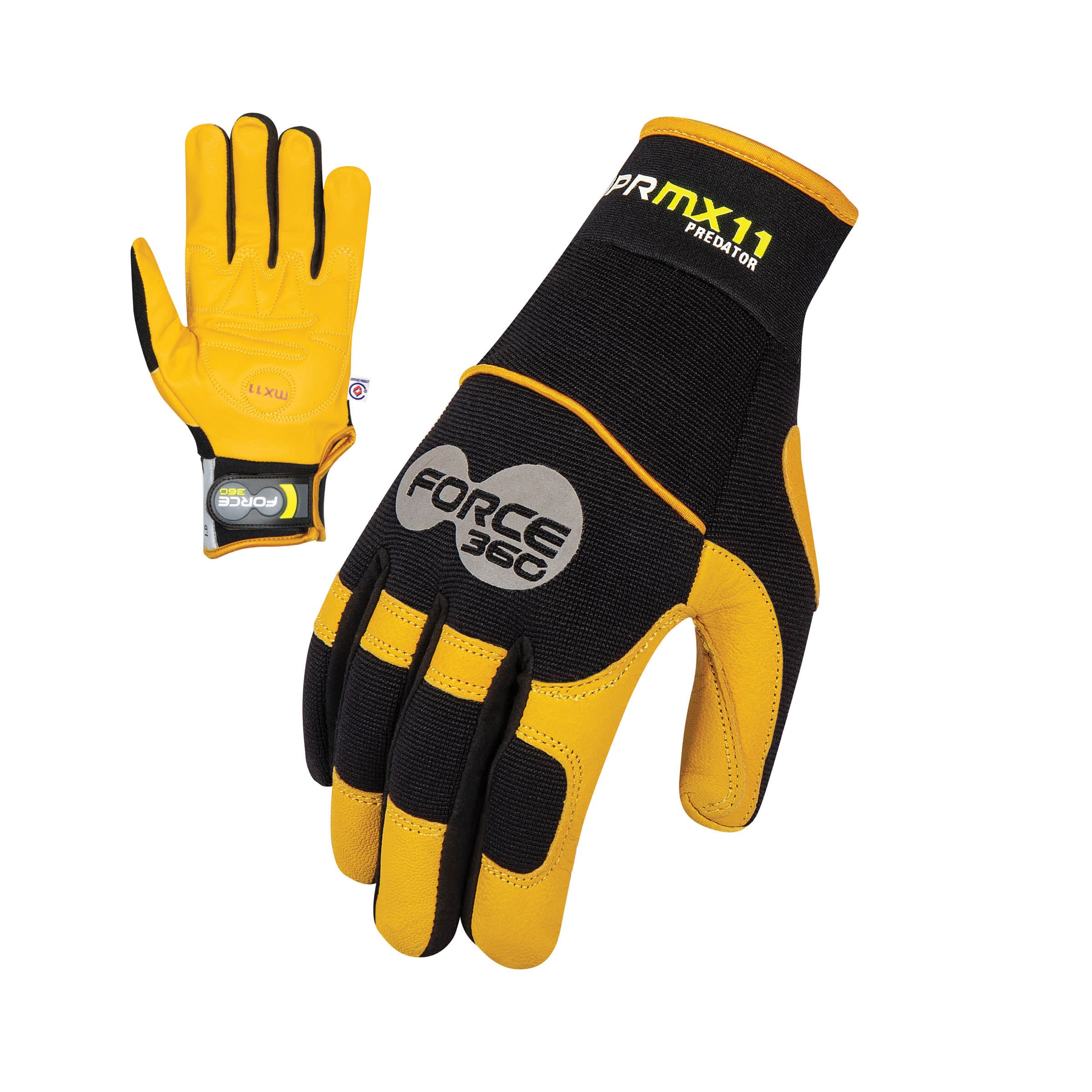 Force360 MX11 Predator Deerskin Mechanics Glove