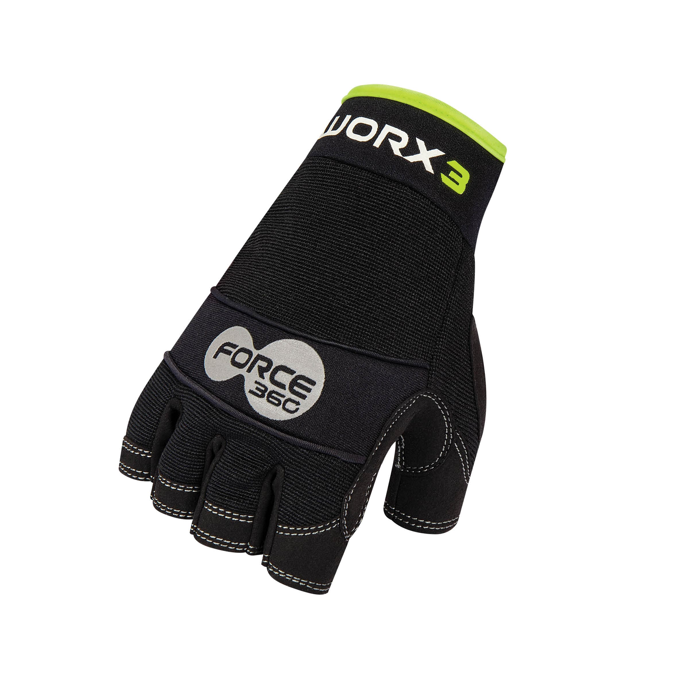 Force360 Worx 3 Original Mechanics Fingerless Glove_1