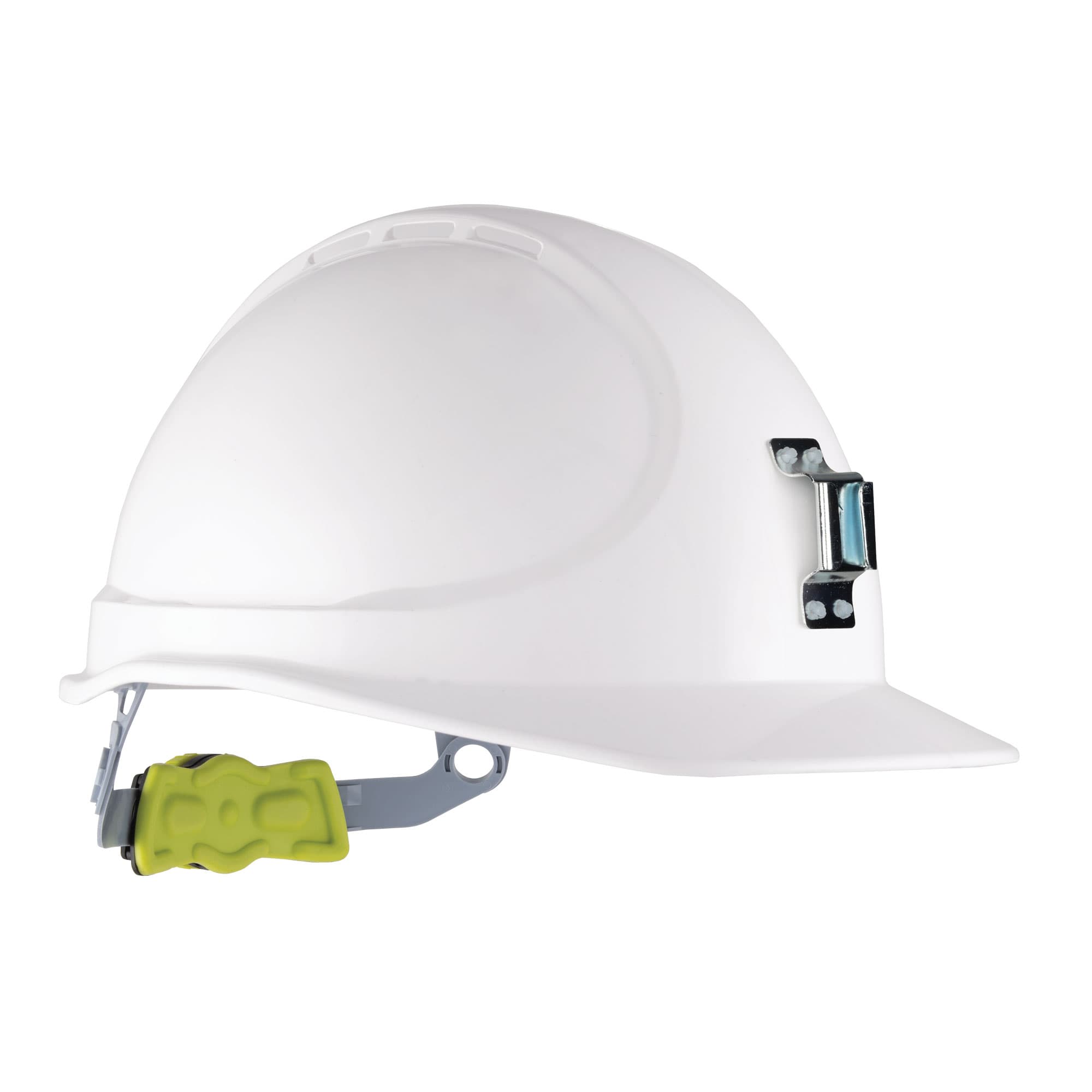 Force360 GTE8 ABS Non-Vented Miners Hard Hat With Ratchet Harness, Type1 (White)_2