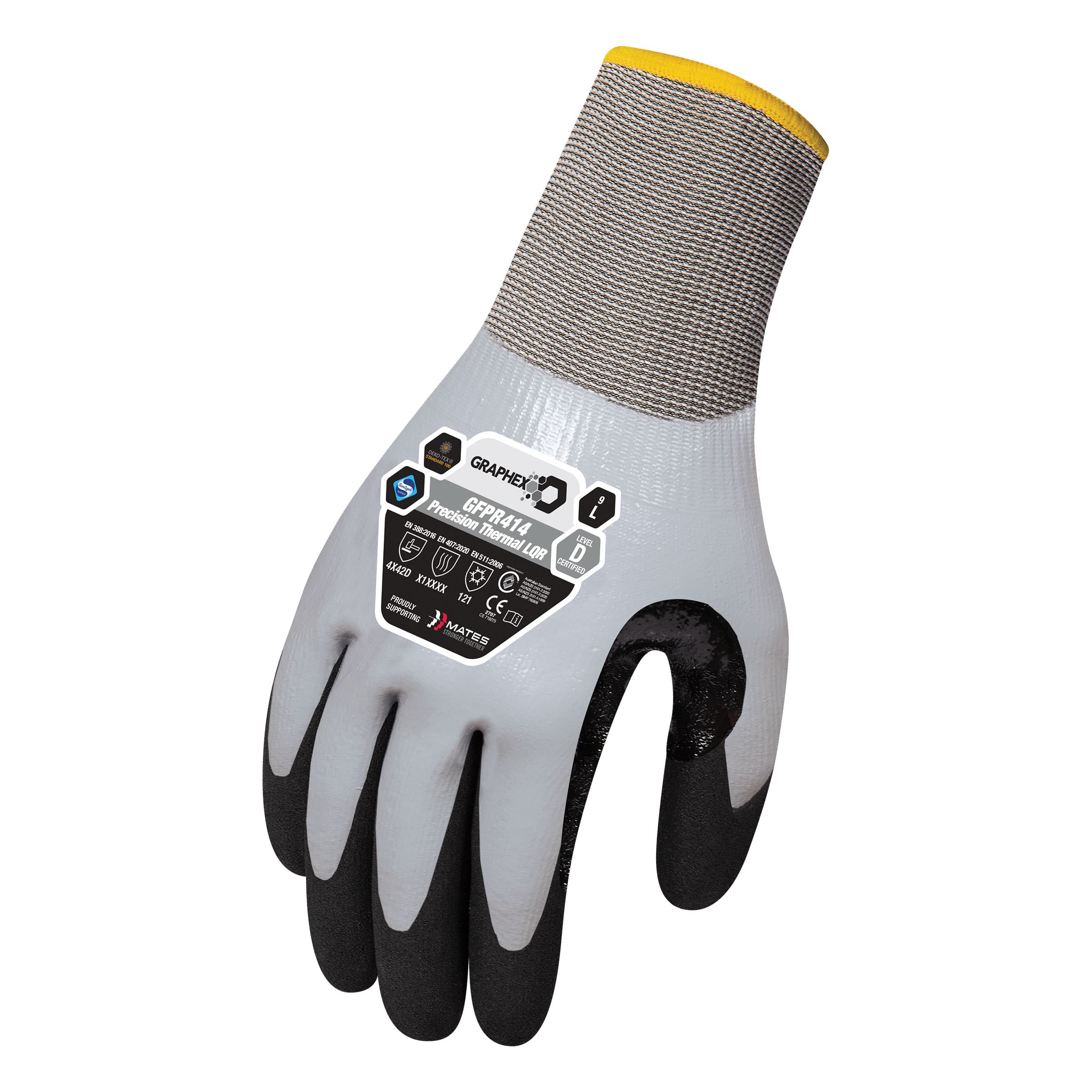 Graphex Precision AGT LQR Thermal Cut Resistant Glove (Cut Level D)_1