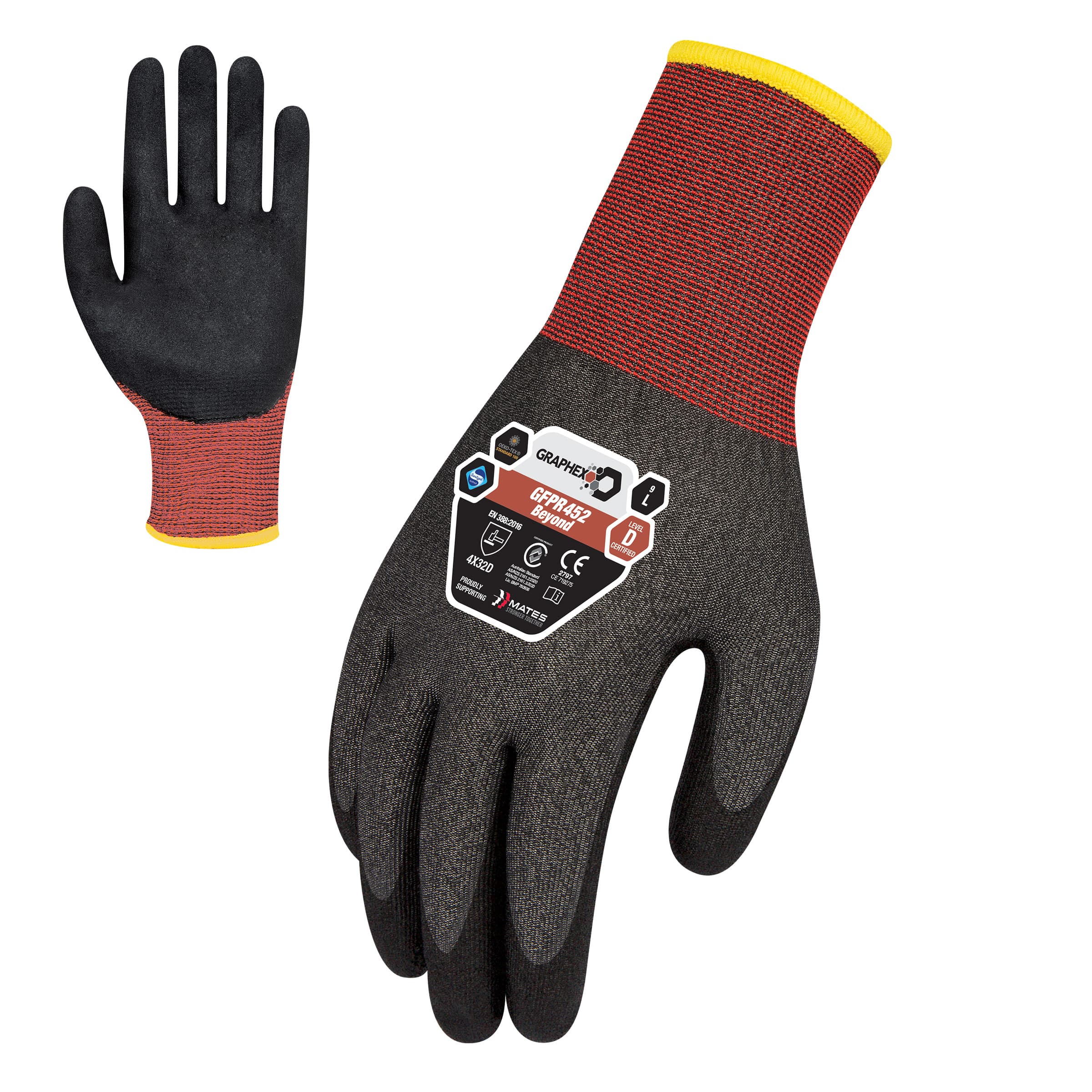 Graphex Beyond MicroFoam 21 gauge Cut Resistant Glove (Cut Level D)