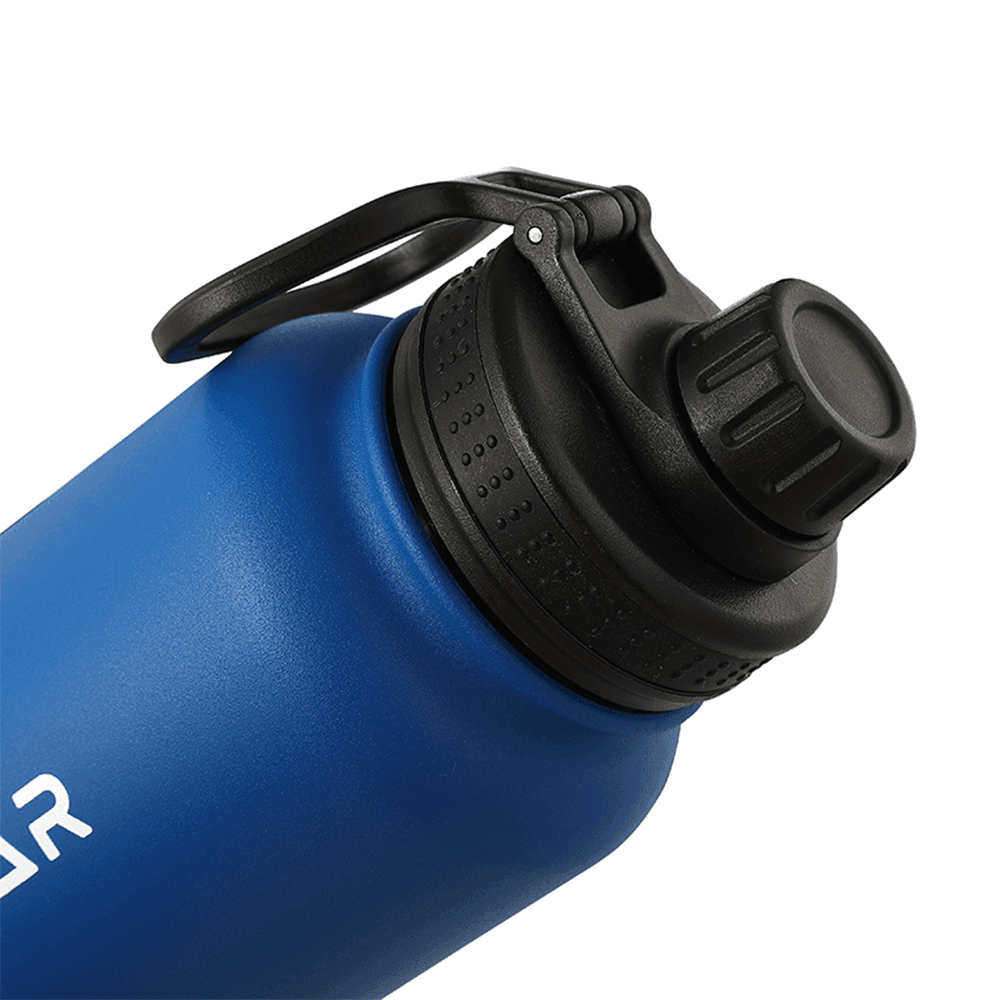 Legion Gear Stainless Steel Double Wall Vacuum Sealed Water Bottle - 1L Blue_2