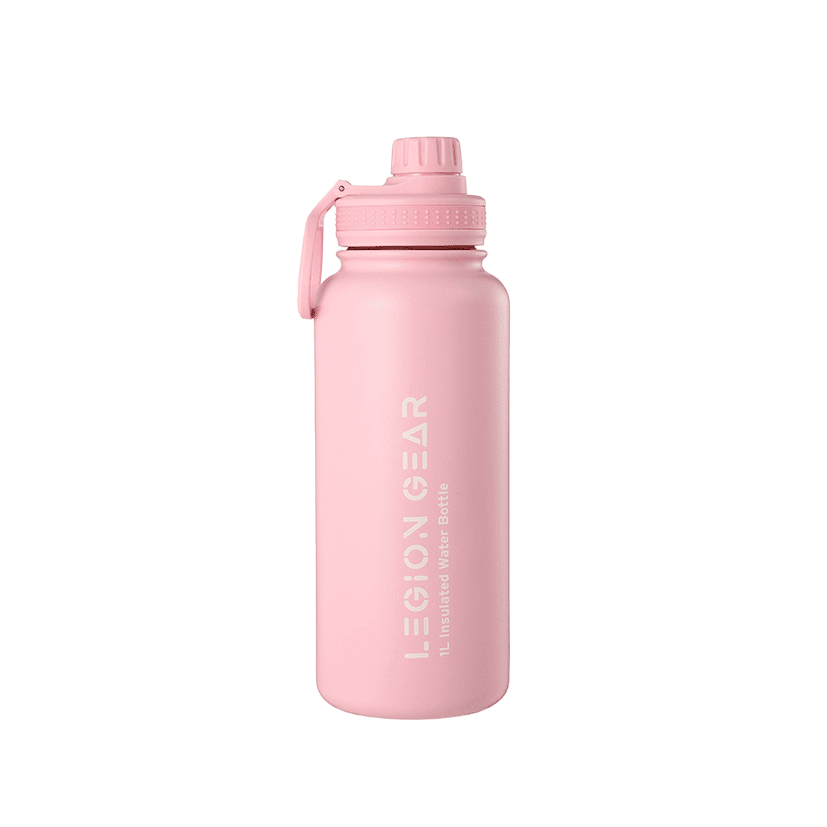 Legion Gear Stainless Steel Double Wall Vacuum Sealed Water Bottle - 1L Pink_1