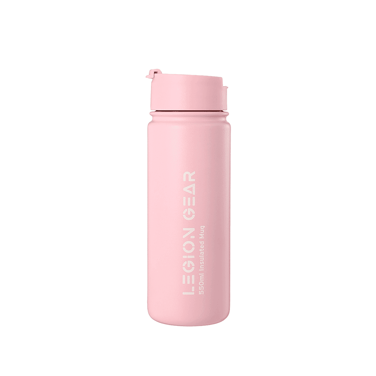 Legion Gear Stainless Steel Double Wall Vacuum Sealed Water/Coffee Bottle - 550Ml Pink_1