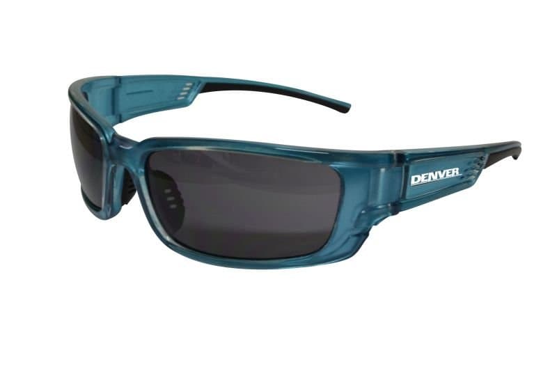 Maxisafe Denver Smoke Safety Glasses, Blue Frame