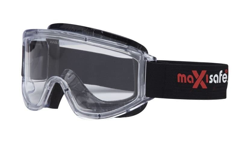 Maxisafe Maxi Goggles With Anti-Fog - Clear Lens