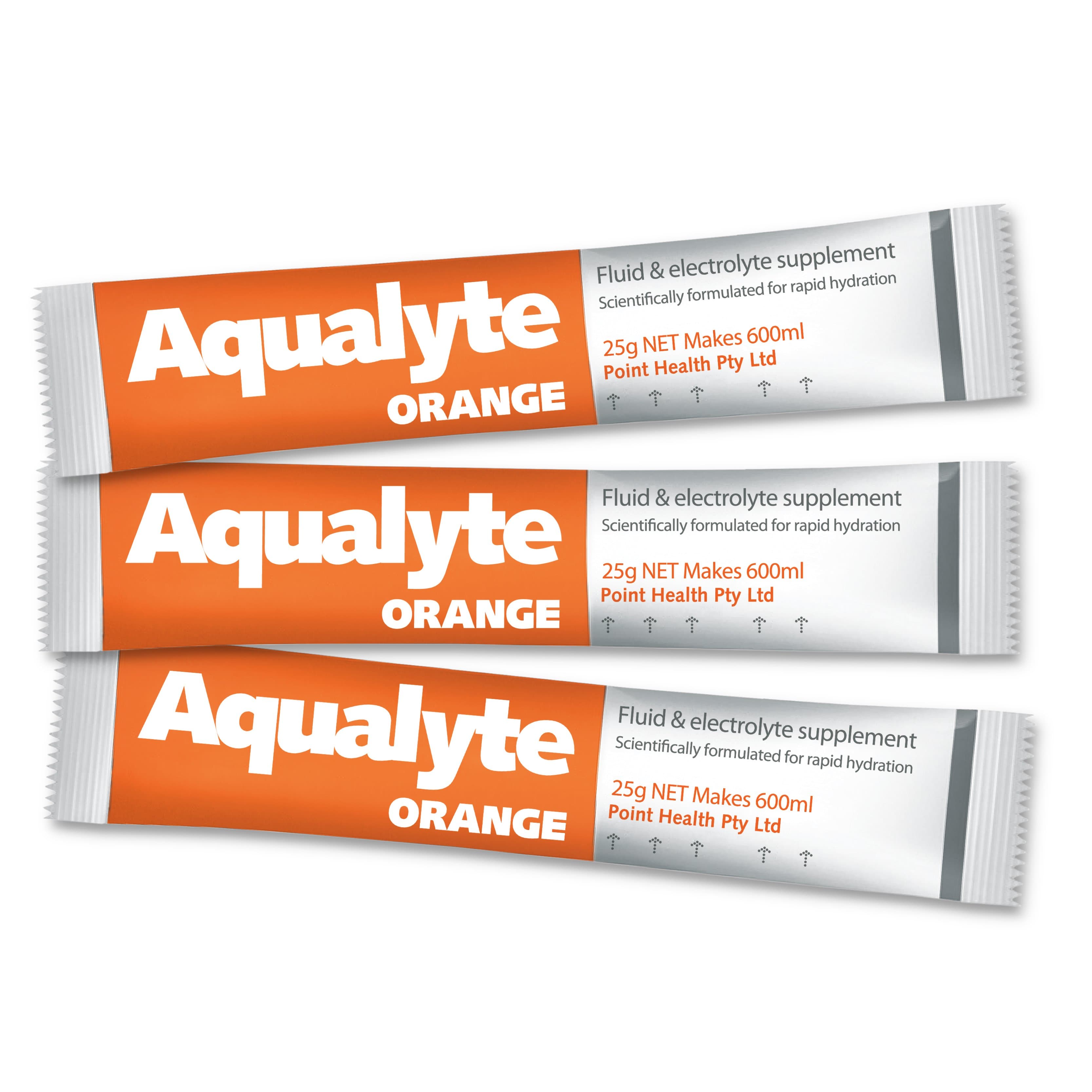 Maxisafe  Aqualyte Electrolyte Powder Orange Flavoured Sachets 25G_1