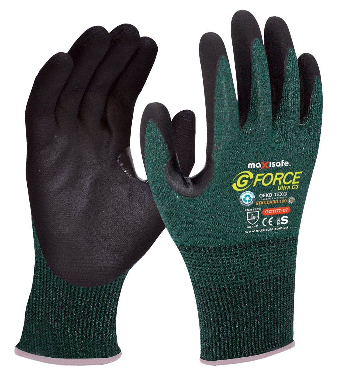 Maxisafe G-Force Ultra Cut C Thin Nitrile Coated Glove