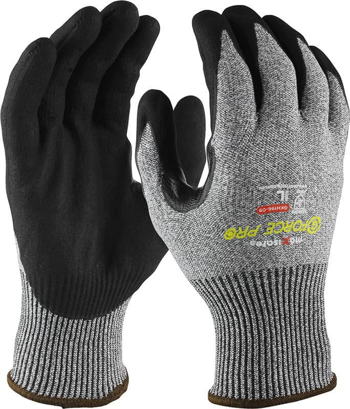 Maxisafe G-Force Ultra Cut F Plus Glove With Nitrile Coated Palm