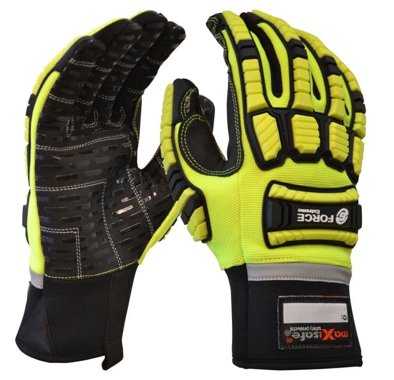 Maxisafe G-Force Xtreme Mechanics Glove With Tpr Back