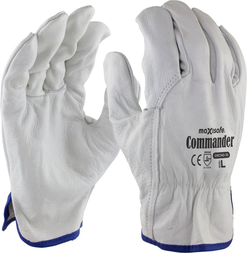 Maxisafe Commander Premium Cow Grain Riggers Glove