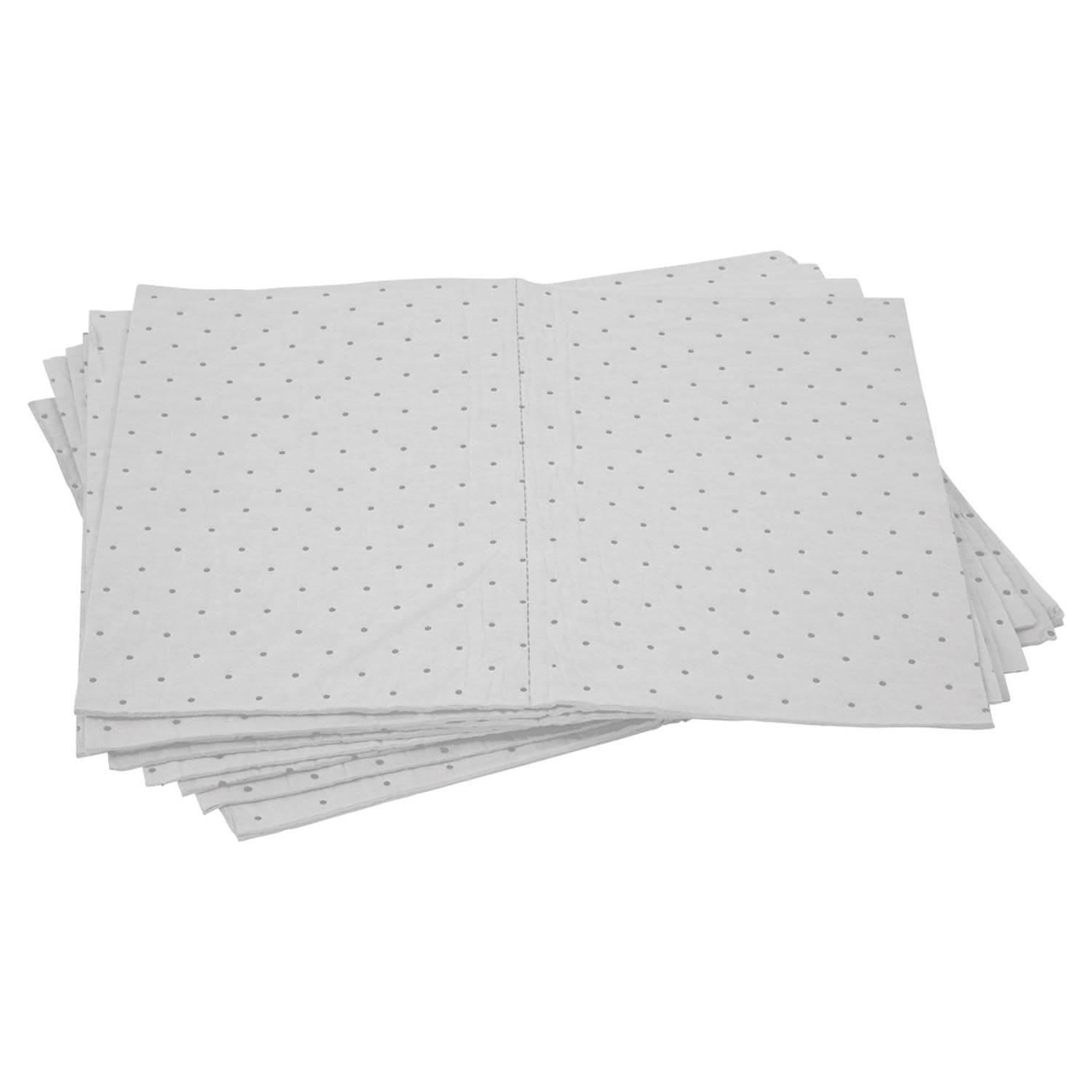 Pratt White Oil/Fuelâ Absorbent Pad - 300Gsm Pack Of 10_1