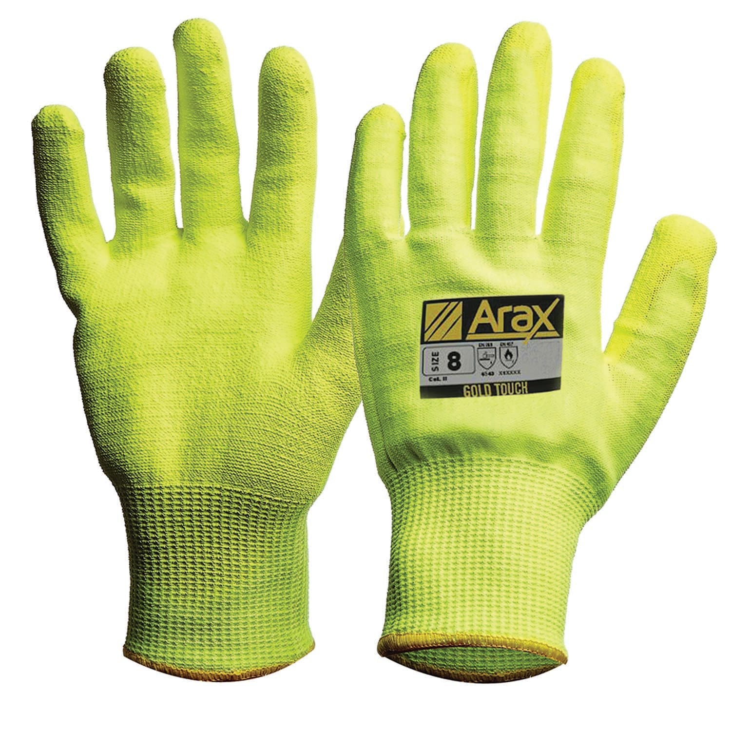 Pro Choice Arax® Gold Hi-Vis Yellow With Hi-Vis Yellow Pu Palm