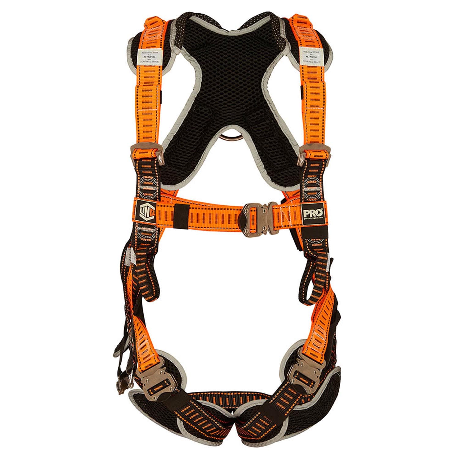 LINQ Elite Riggers Harness Stainless Steel_2