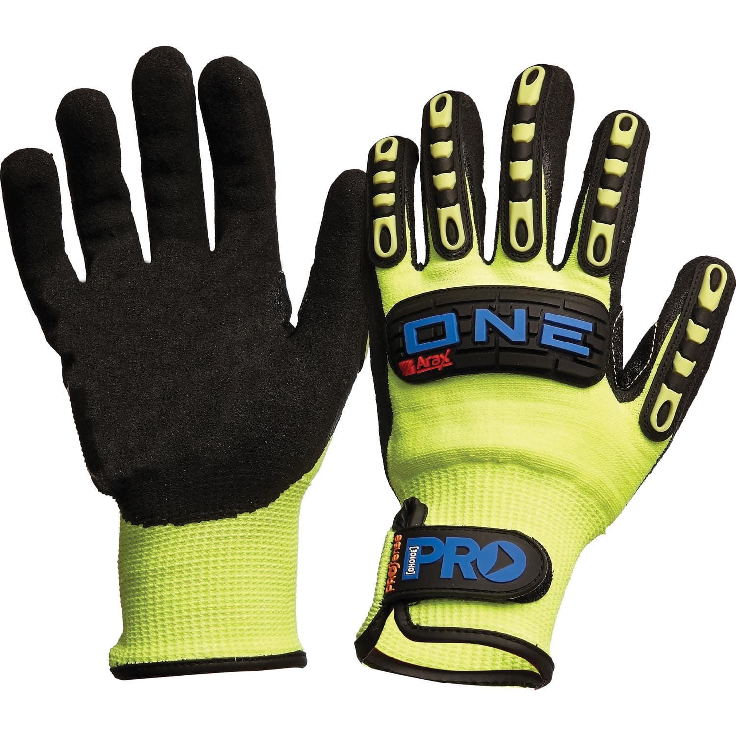 Pro Choice Arax® One Nitrile Foam / Cut Resistant Liner Rubber Back Gloves