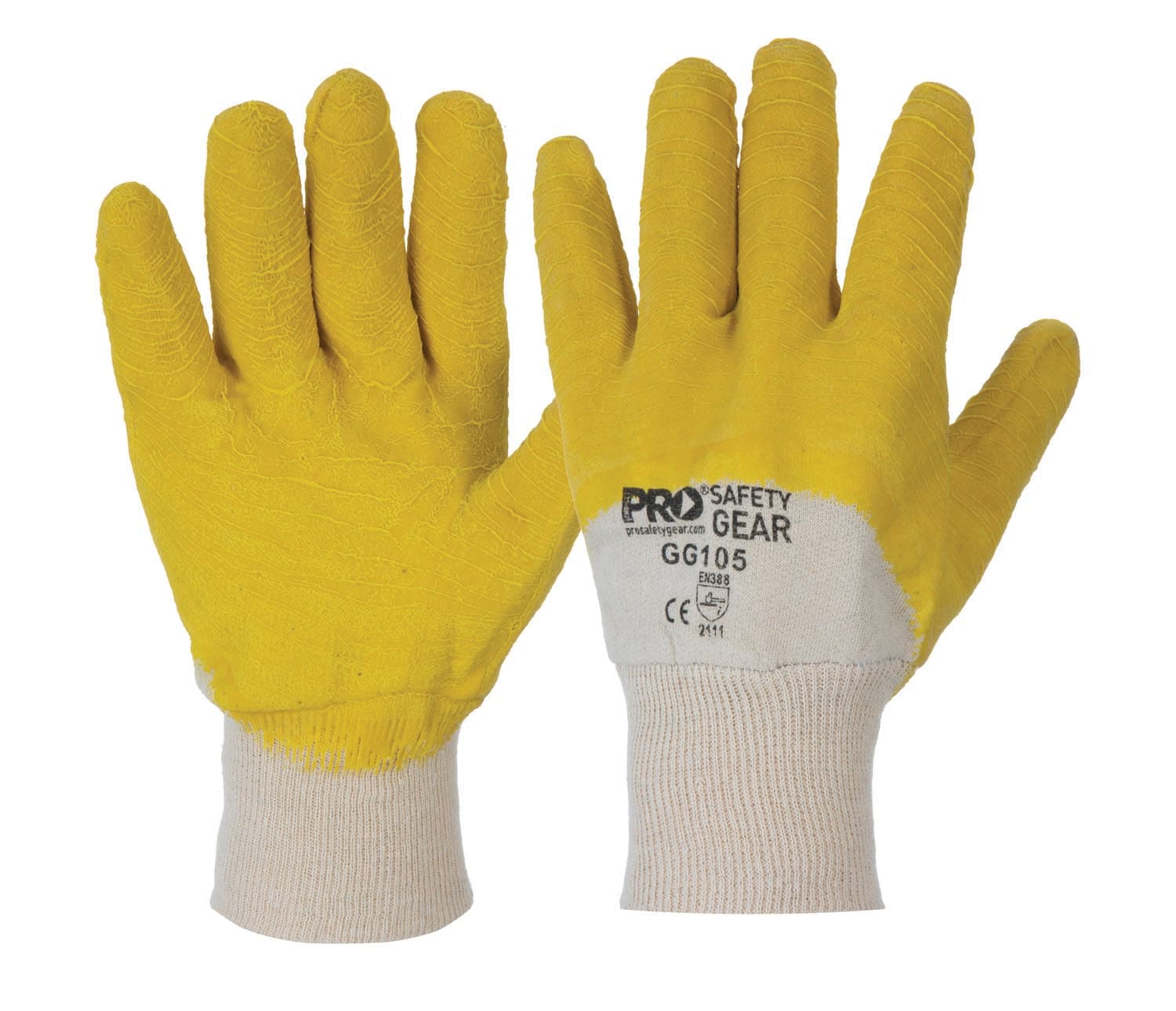 Glass Gripper Gloves Large