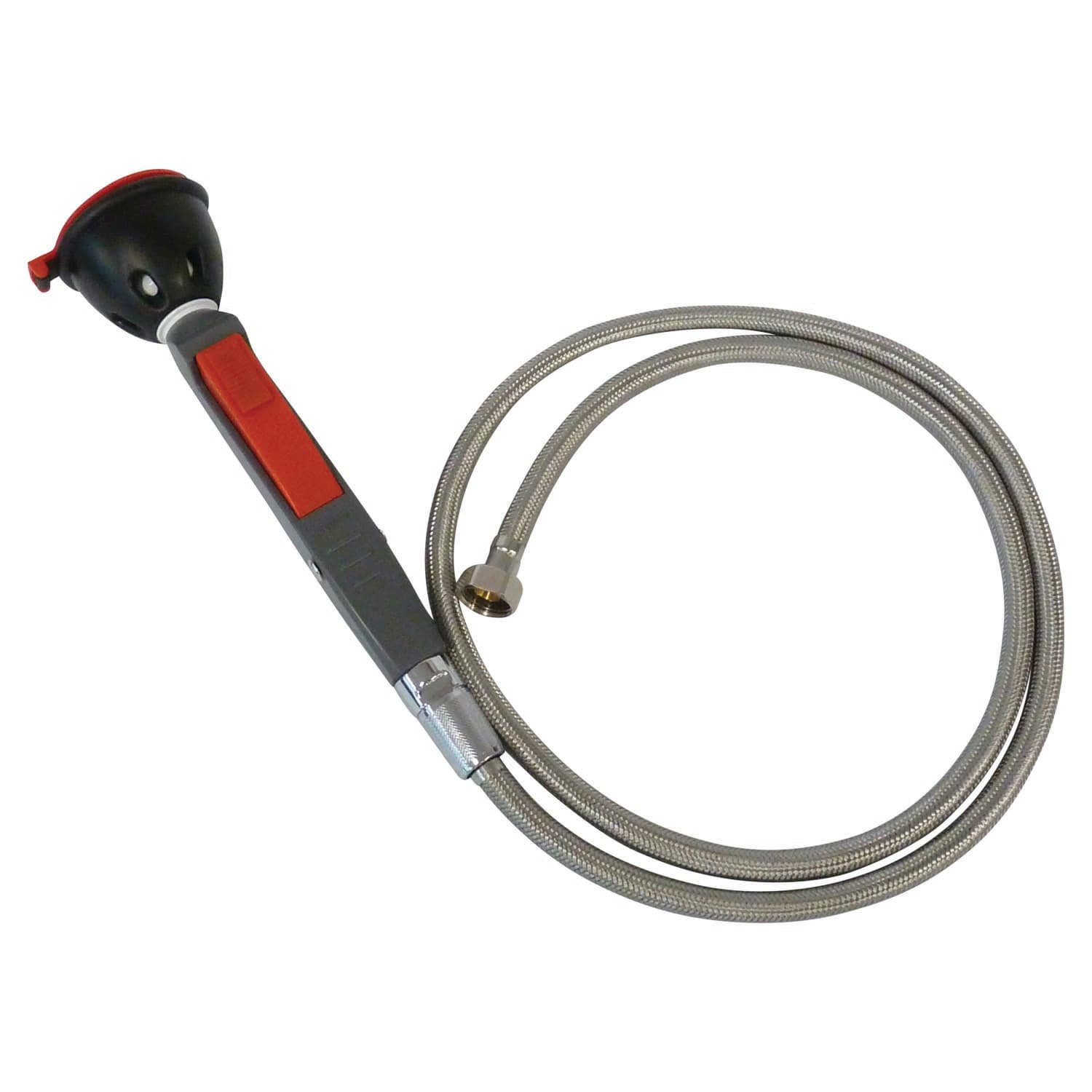 Pratt Hand Held Drench Hose Single Non Aerated Eye Wash 1.5M Hose