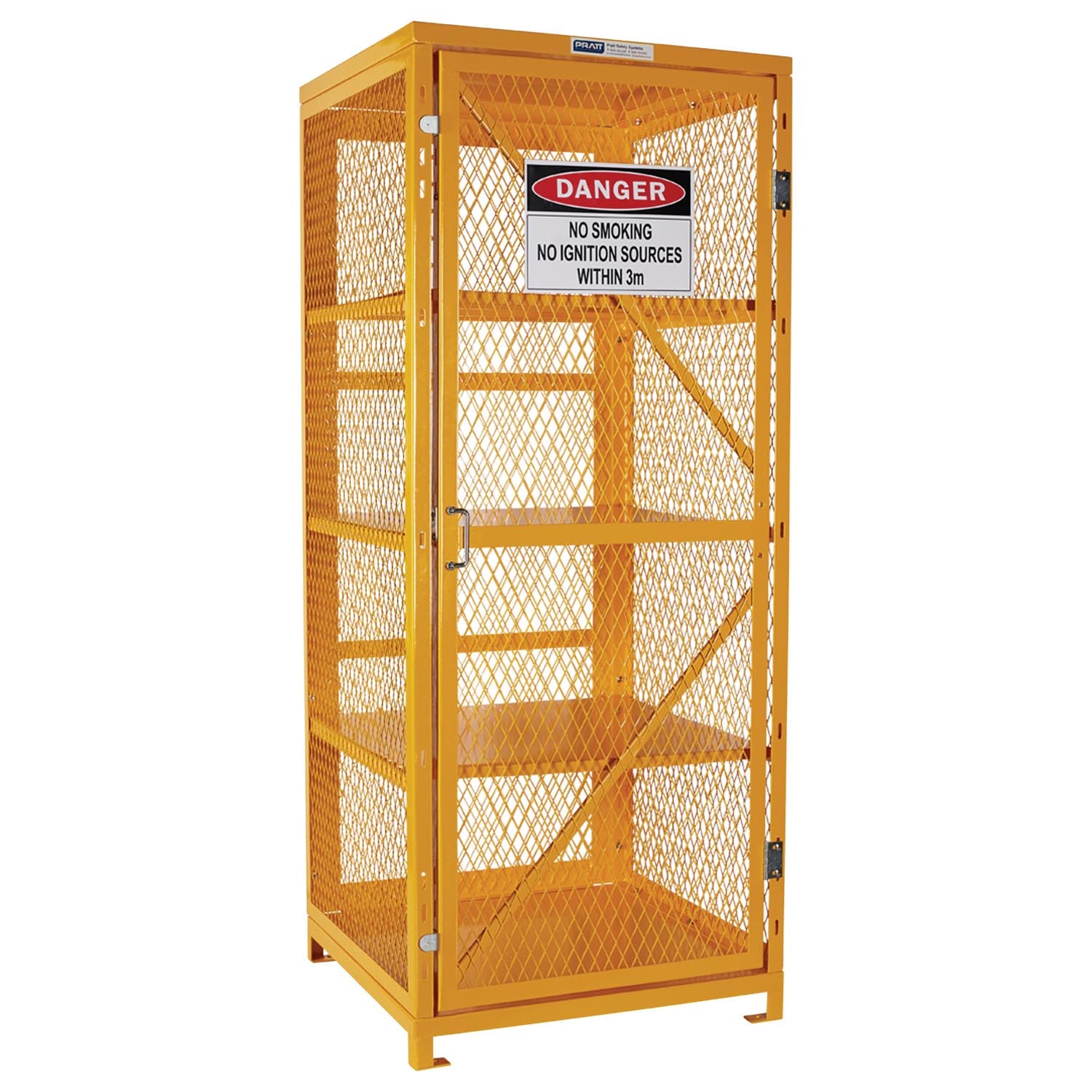 Pratt Aerosol Storage Cage. 4 Storage Level Up To 400 Cans