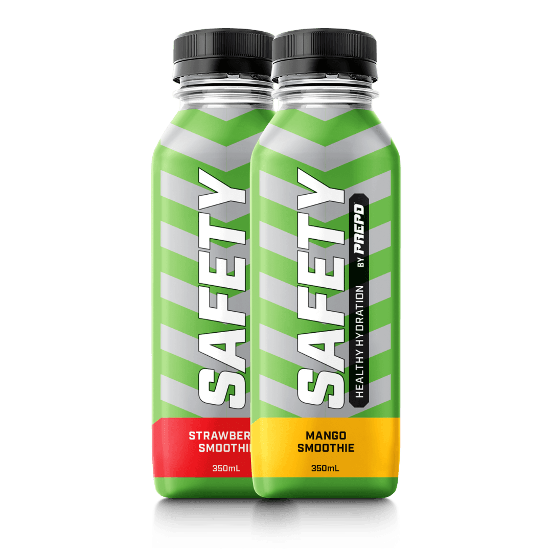 PREPD SAFETY Mango Smoothie Healthy Hydration Drink - 8 x 350ml Bottles