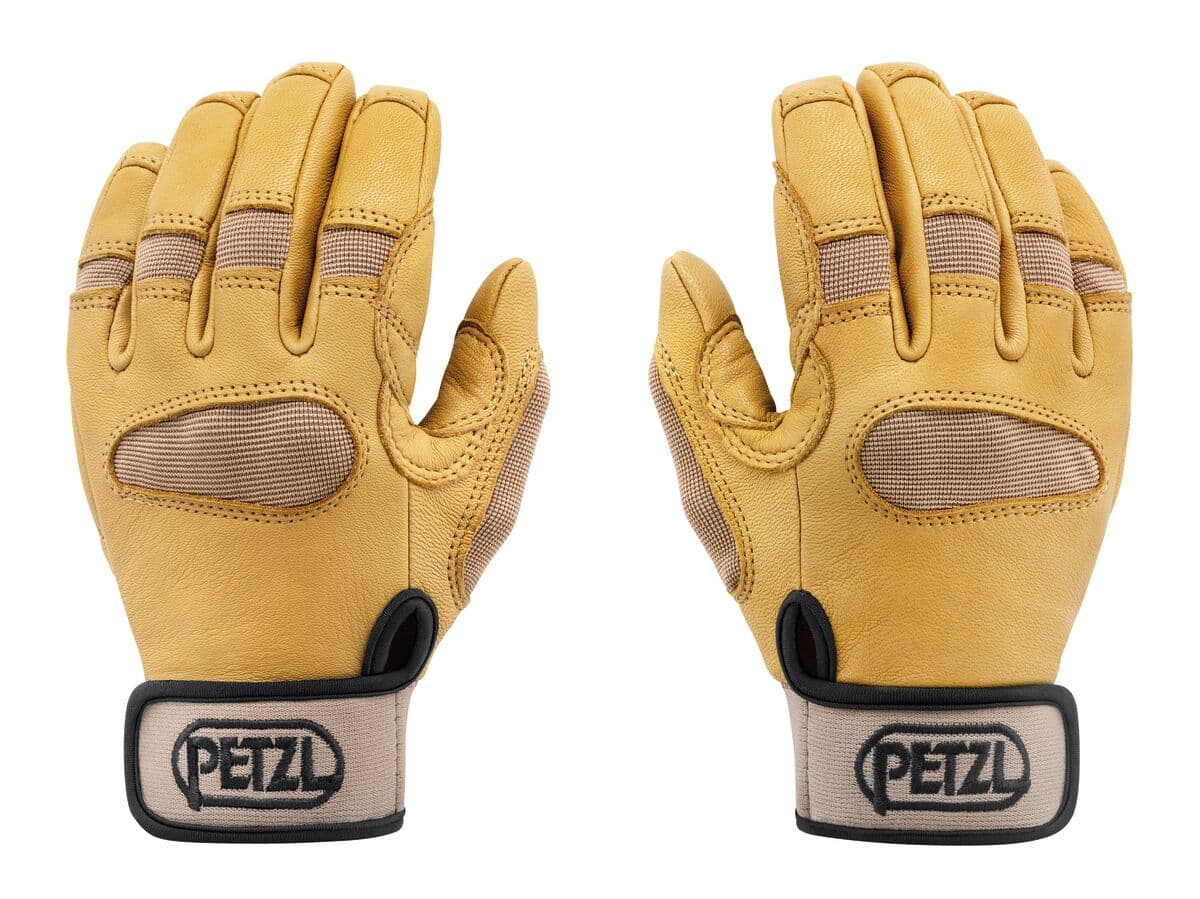 Petzl Cordex Plus Belay/Rappel Gloves (Tan)