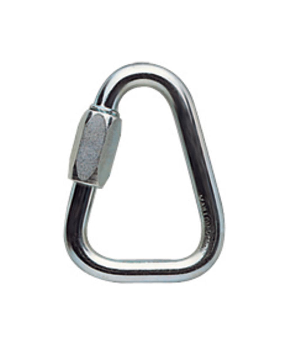 Petzl Delta 8Mm Steel Triangular Quicklink - Gray