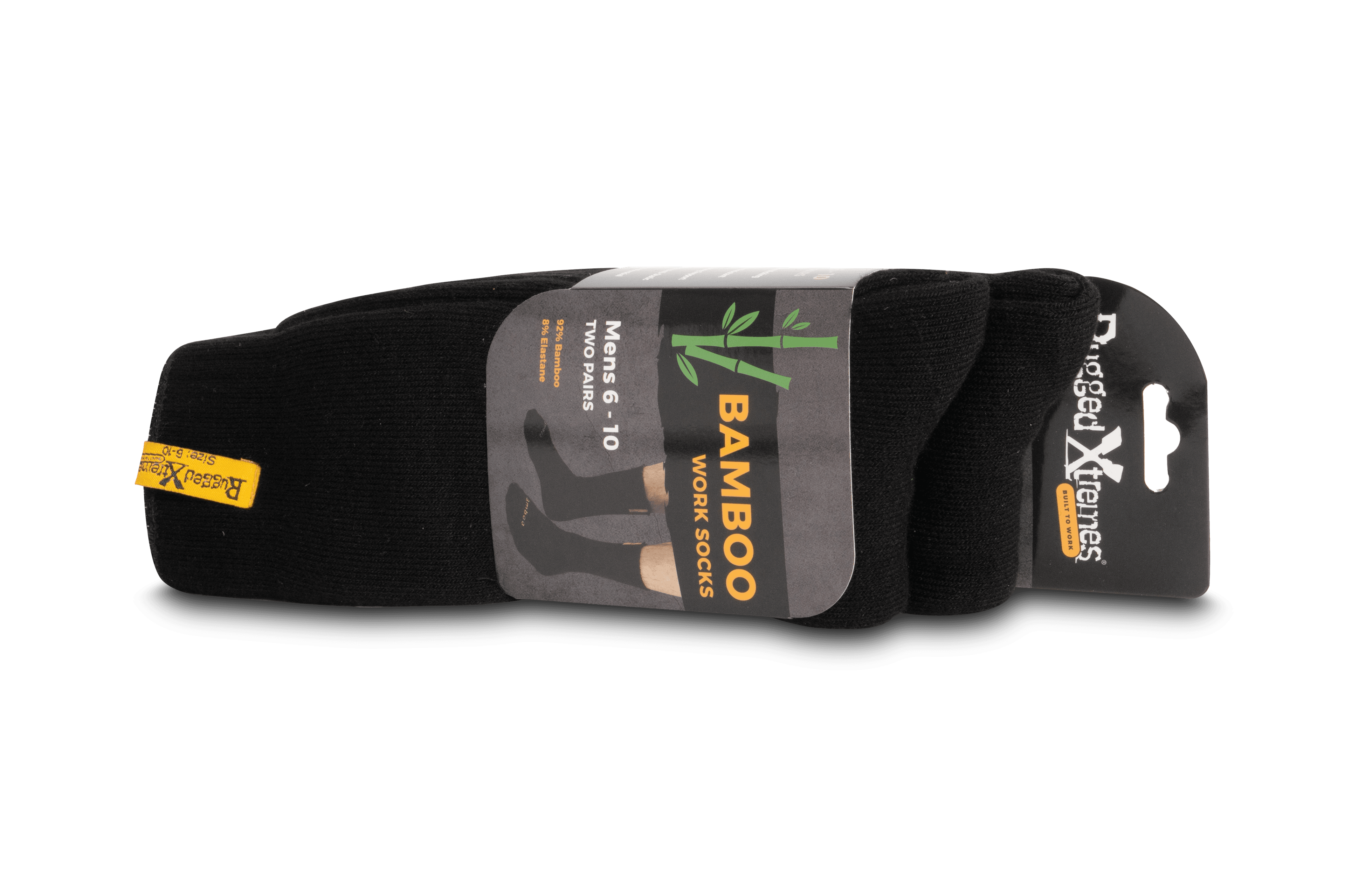 Rugged Xtremes Bamboo Socks Twin Pack