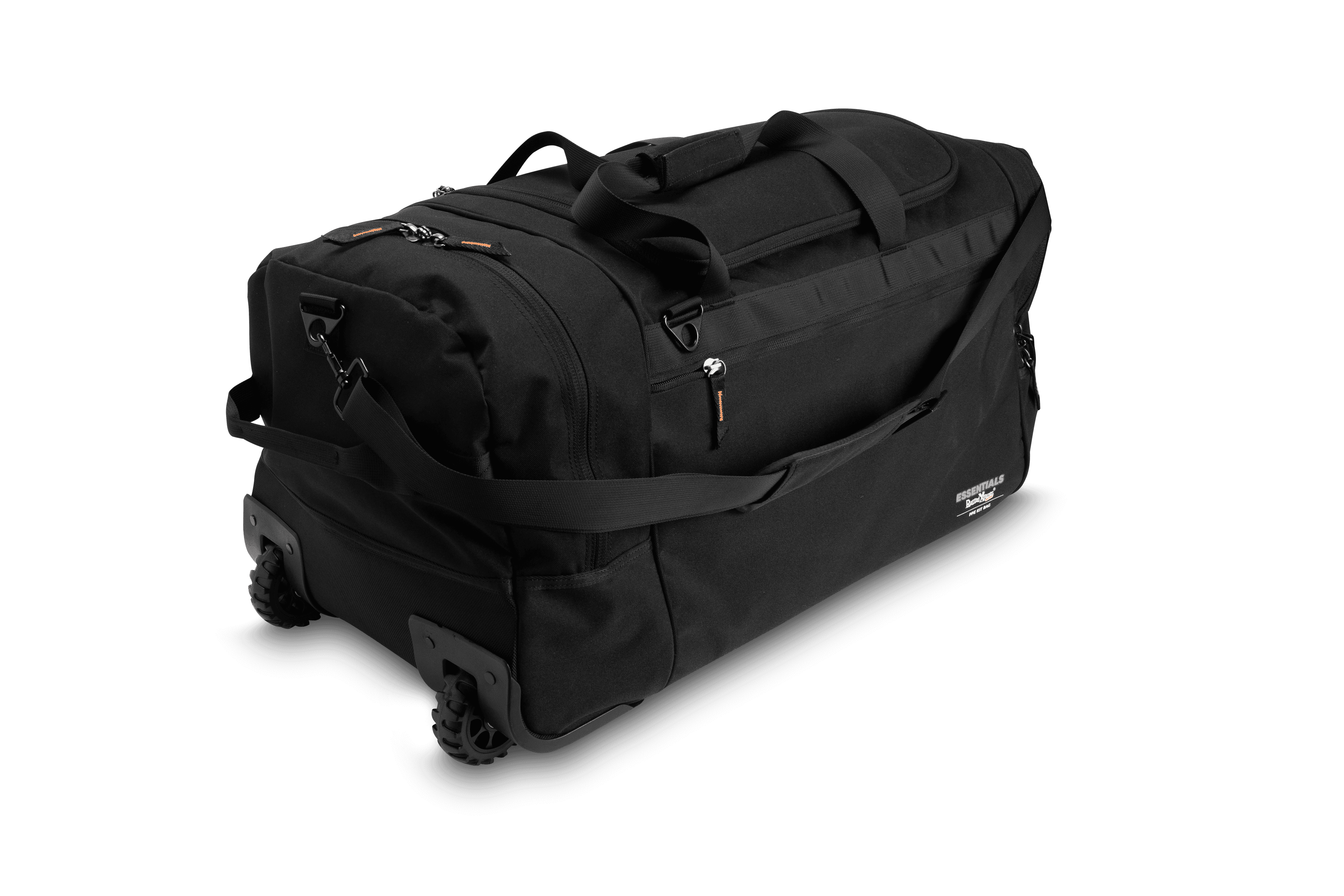 Rugged Xtremes Black Canvas Wheeled Gear Bag