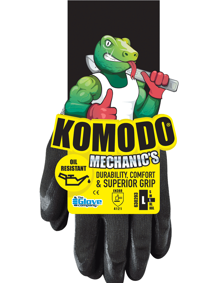 TGC KOMODO Mechanic's General Purpose Oil Resistant Gloves_1