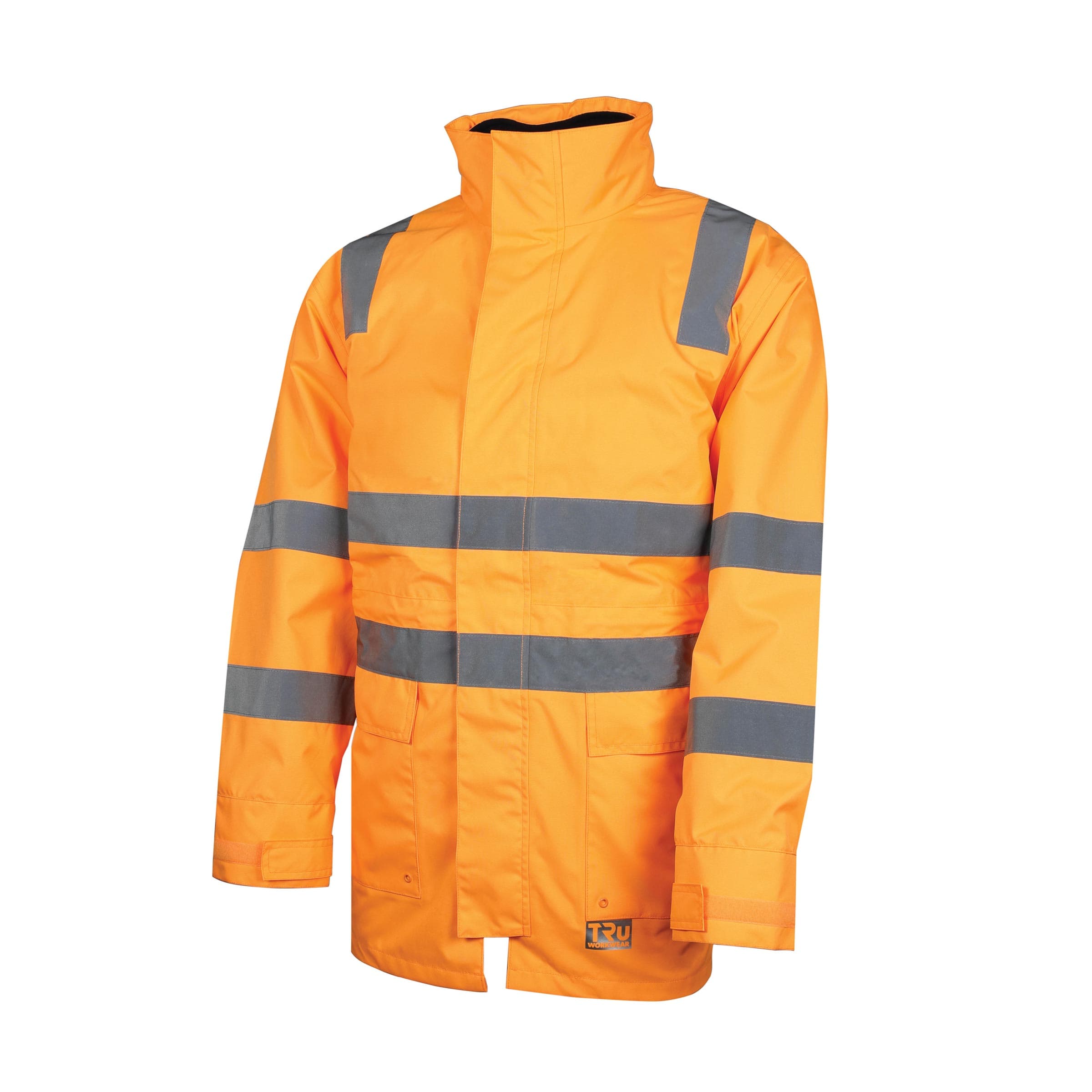 TRu Workwear Jacket 4 In 1 With Vest Poly Oxford With Reflective Tape To T4 Pattern (Vic Rail)_1