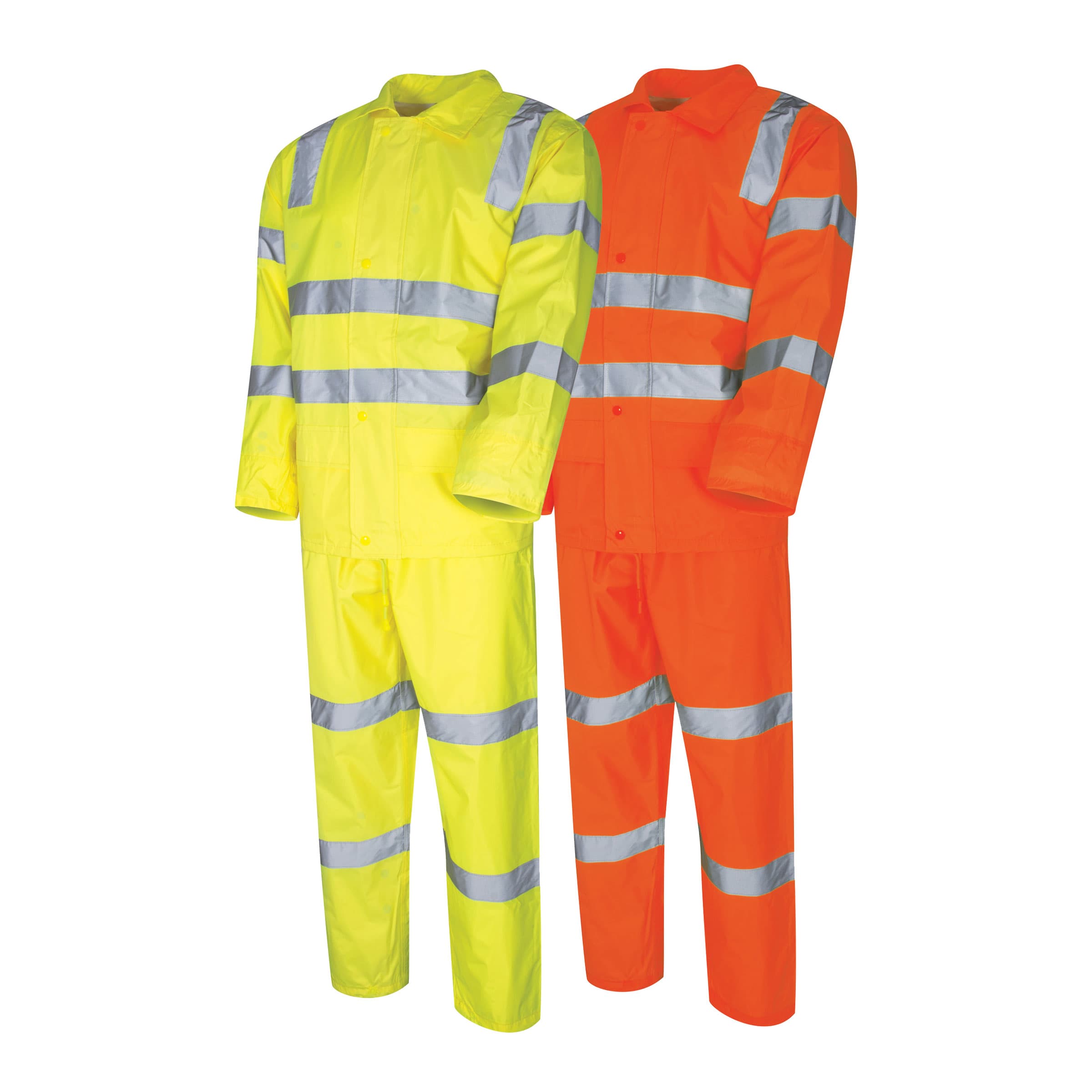 TRu Workwear Rain Set In A Bag Polyester Taffeta With Tru Reflective Tape In Bio Motion Pattern