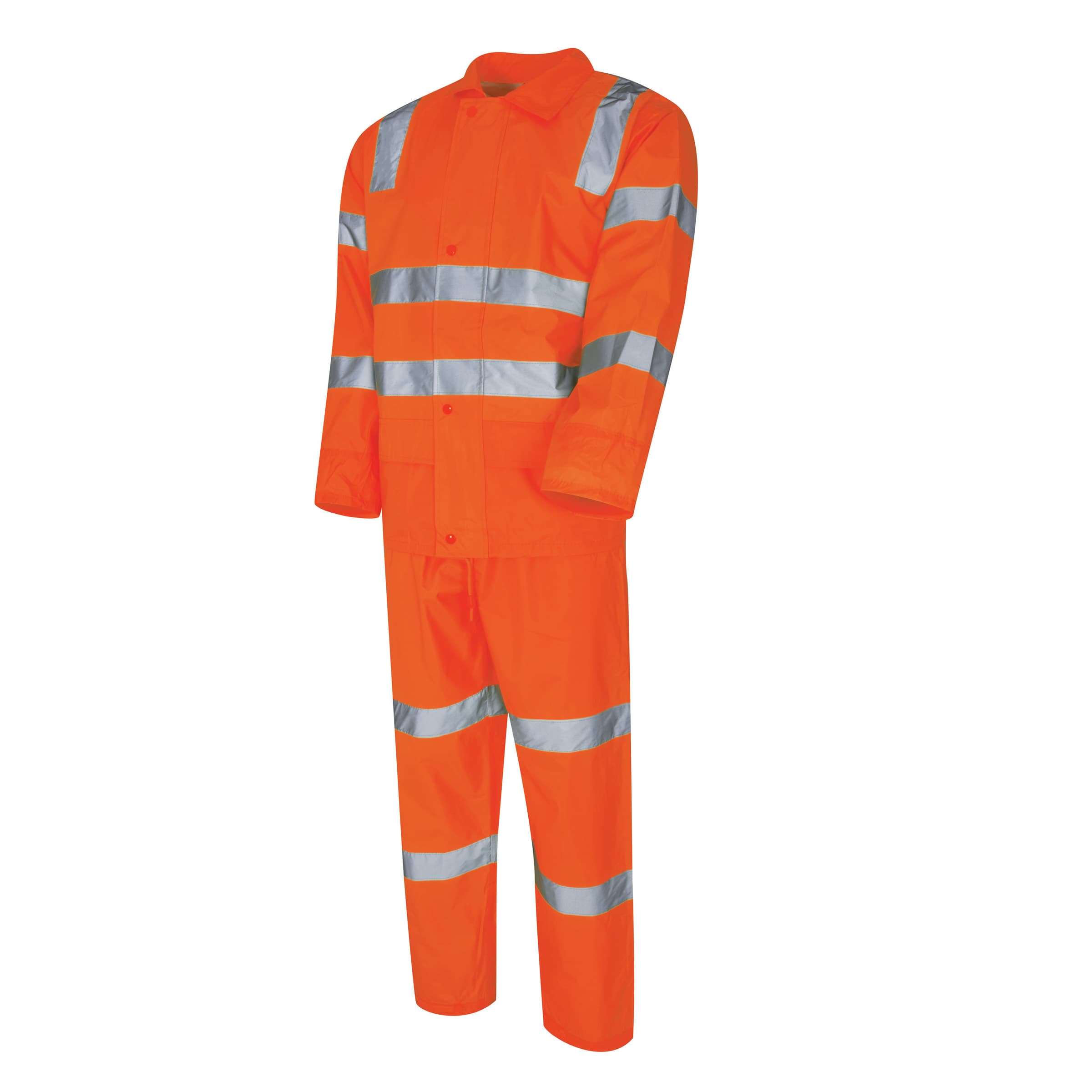 TRu Workwear Rain Set In A Bag Polyester Taffeta With Tru Reflective Tape In Bio Motion Pattern_2