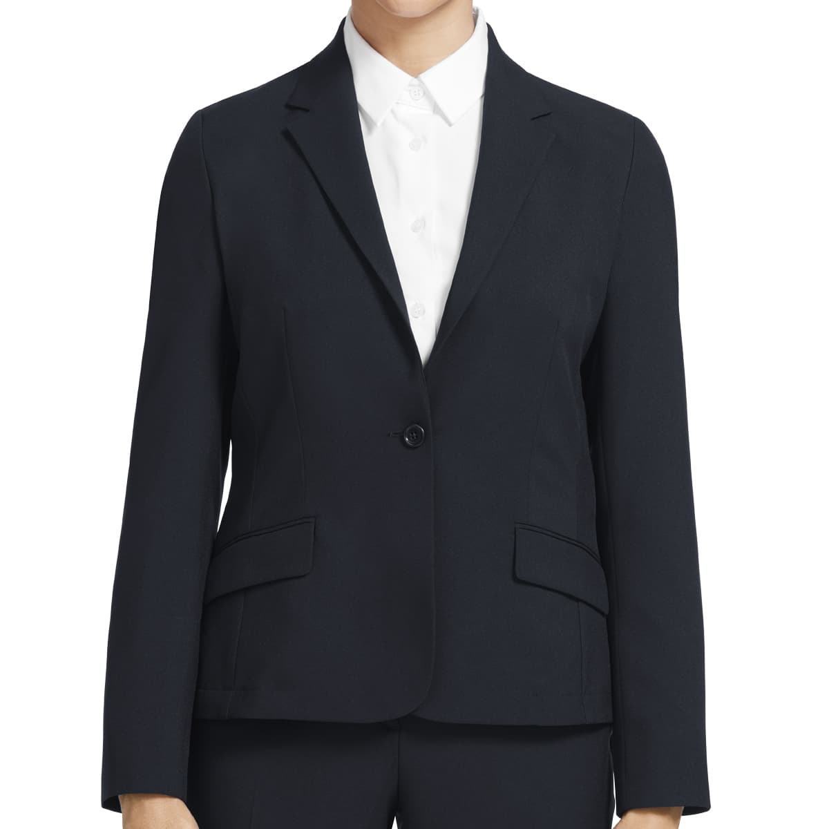 NNT 1 Button Mid-Length Jacket CAT1E4 (Navy)