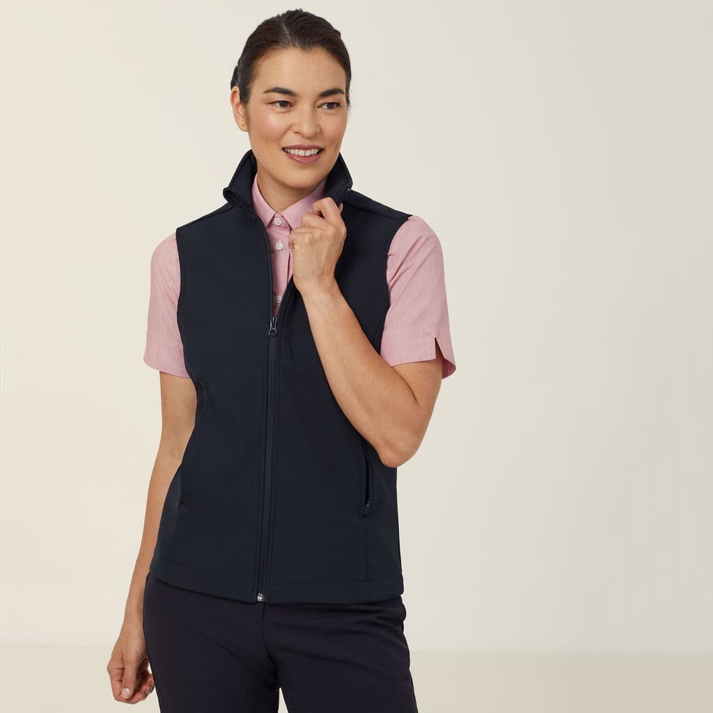 NNT Bonded Fleece Vest CAT748 (Navy)