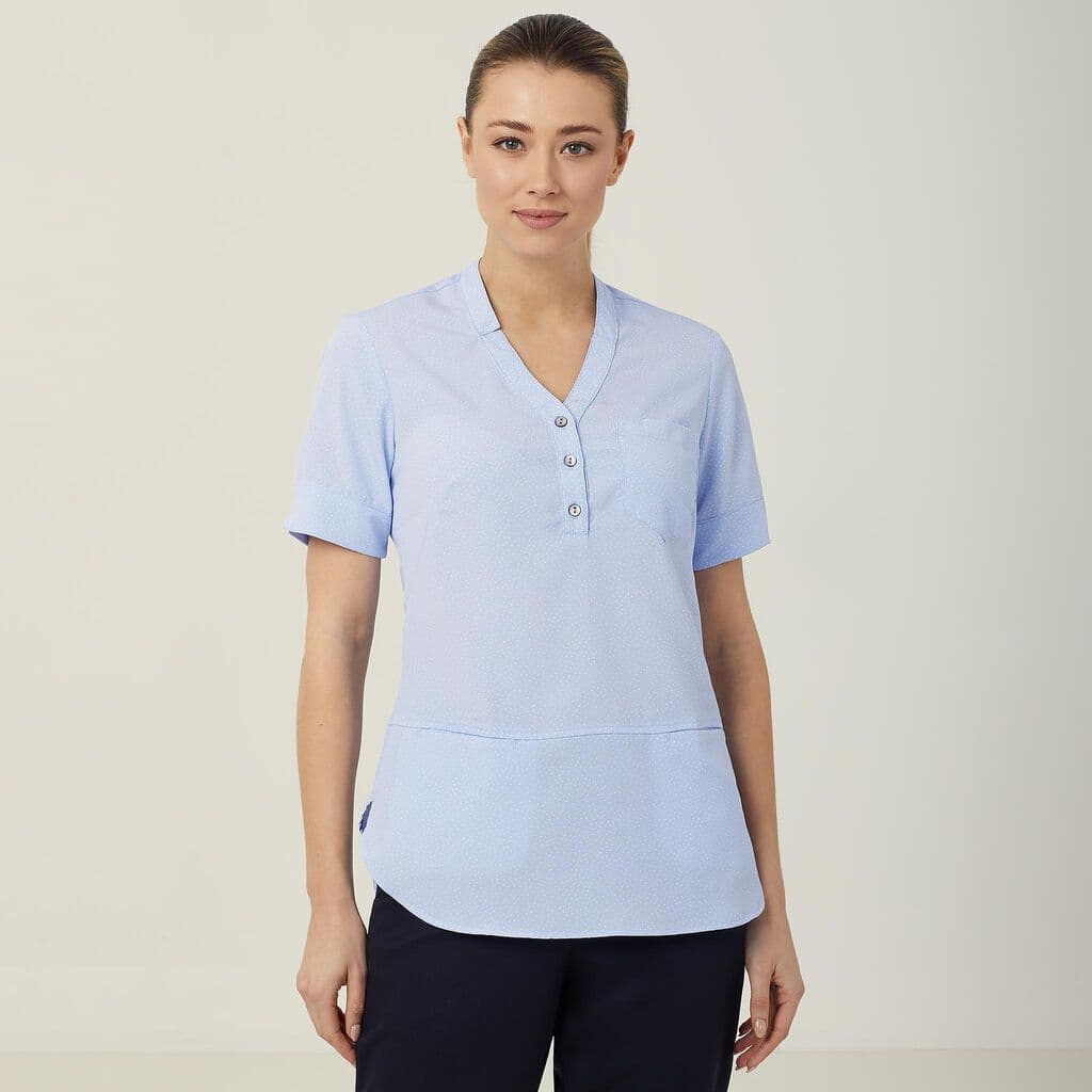 NNT Short Sleeve Tunic CAT9XP (Ice Blue)