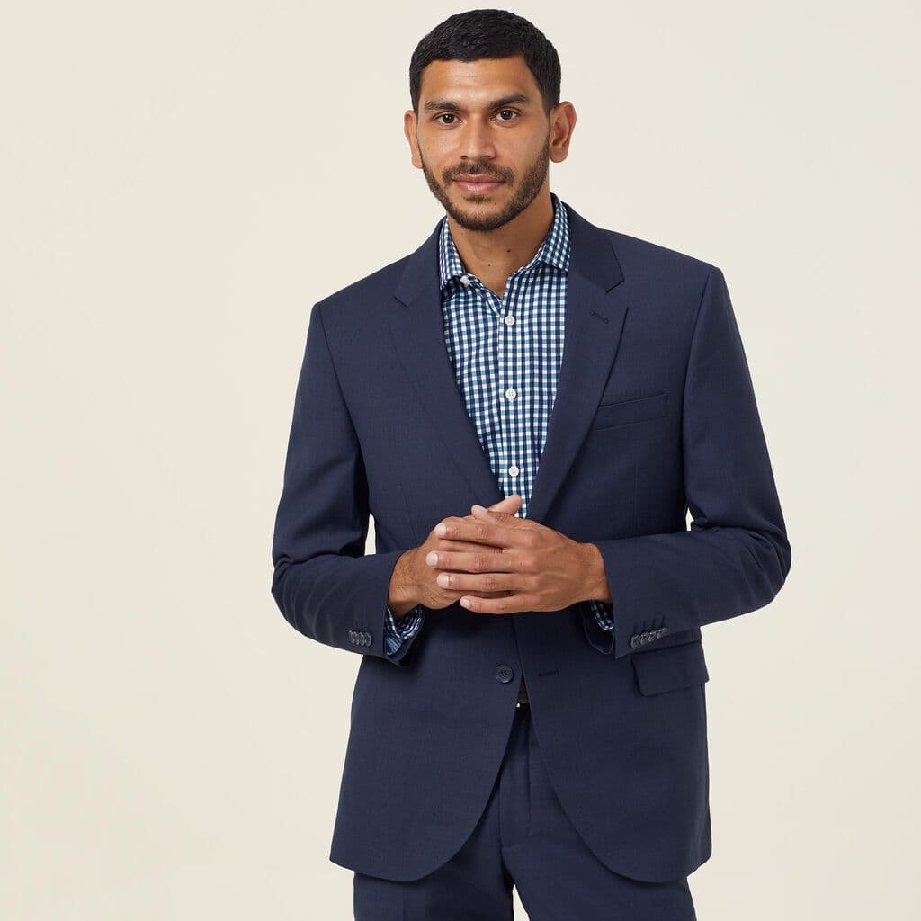 NNT 2 Button Jacket CATB7J (Blue/Navy)