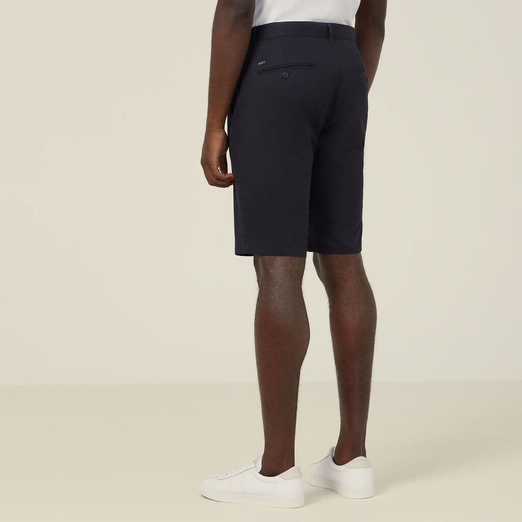 NNT Stretch Cotton Chino Shorts CATCNN (Navy)_2