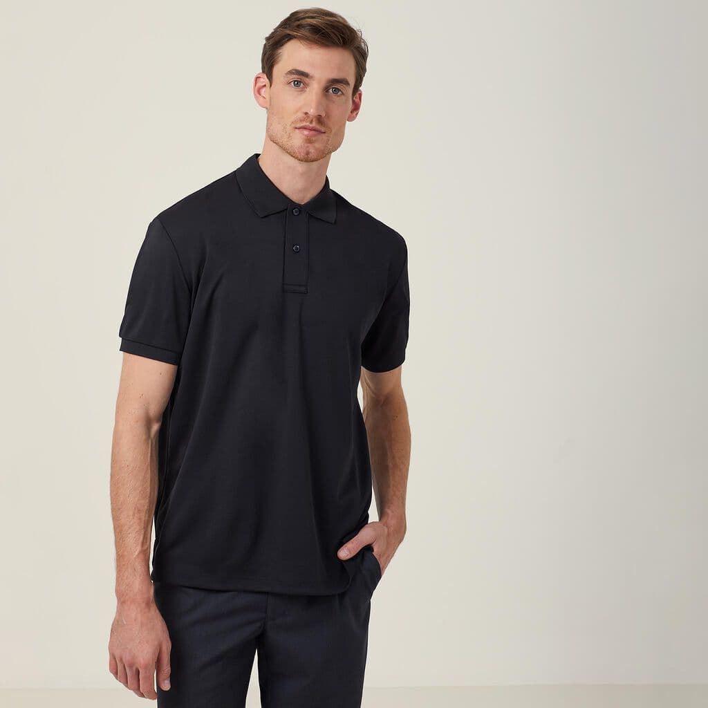 NNT Classic Fit Polo CATD0A (Black)