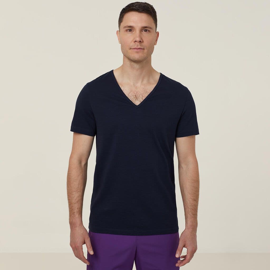 NNT Harris Anti-Bacterial Base Layer Short Sleeve Tee CATJET (Midnight)