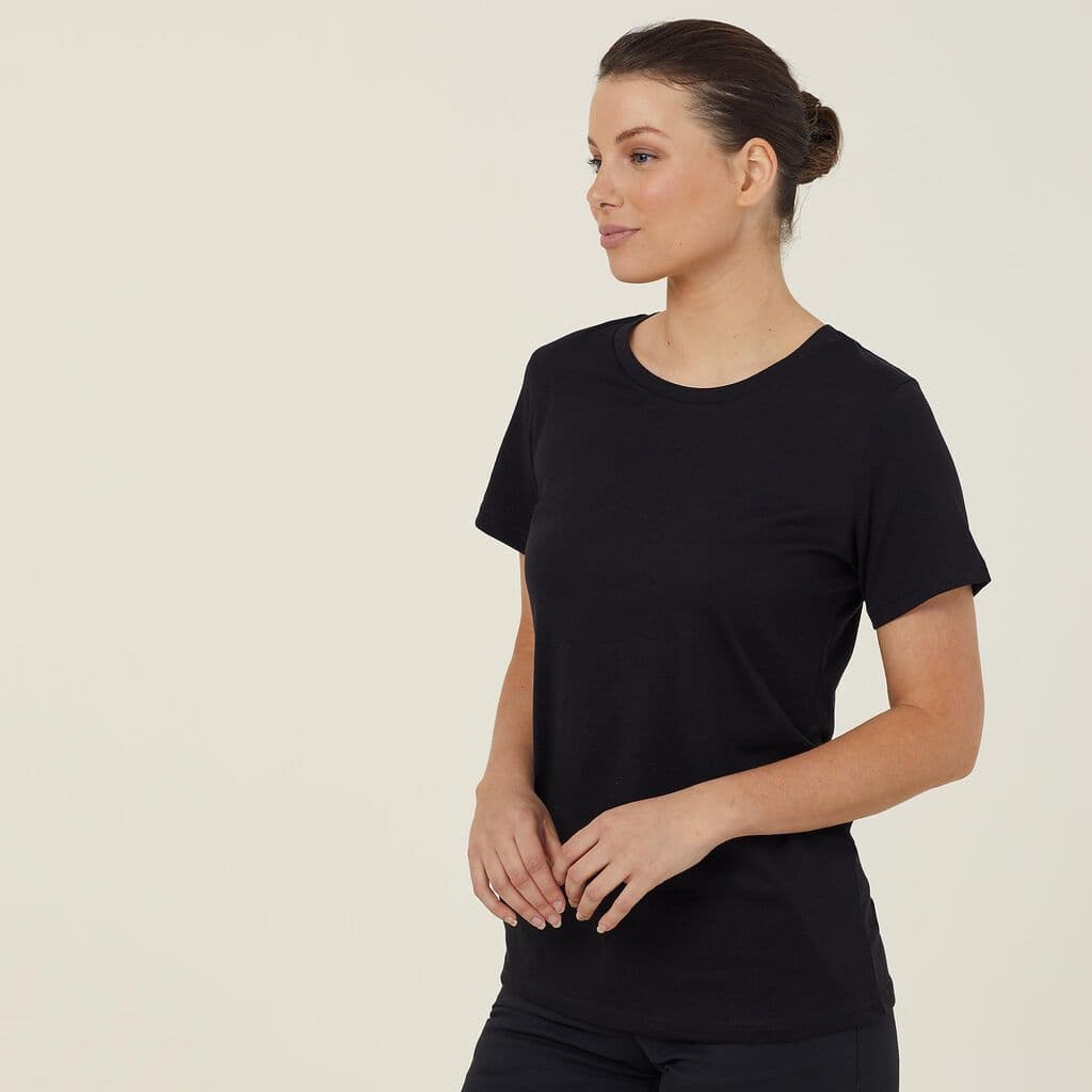 NNT Short Sleeve Crew Neck tee CATUDM (Black)_1