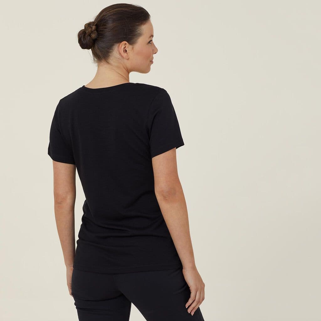 NNT Short Sleeve Crew Neck tee CATUDM (Black)_2