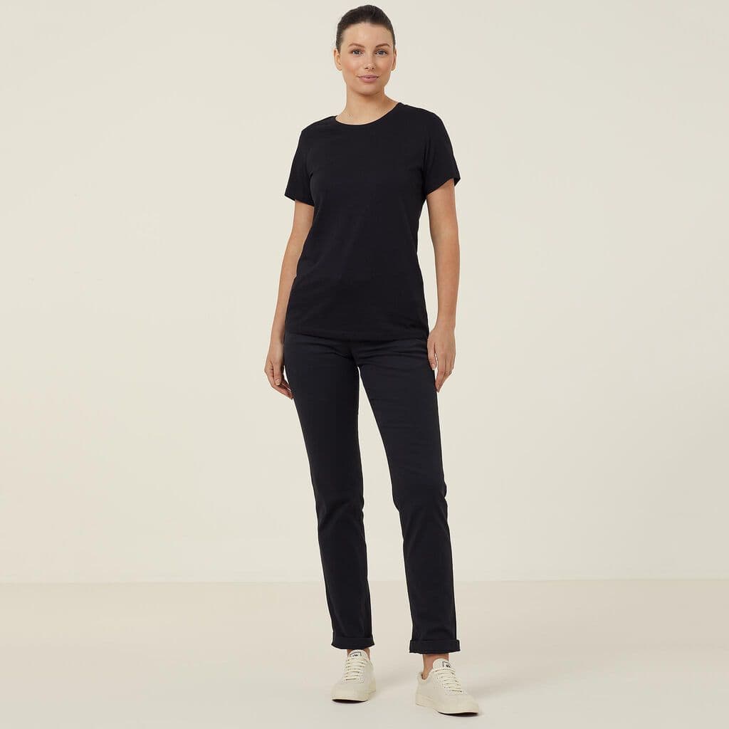 NNT Short Sleeve Crew Neck tee CATUDM (Black)_3