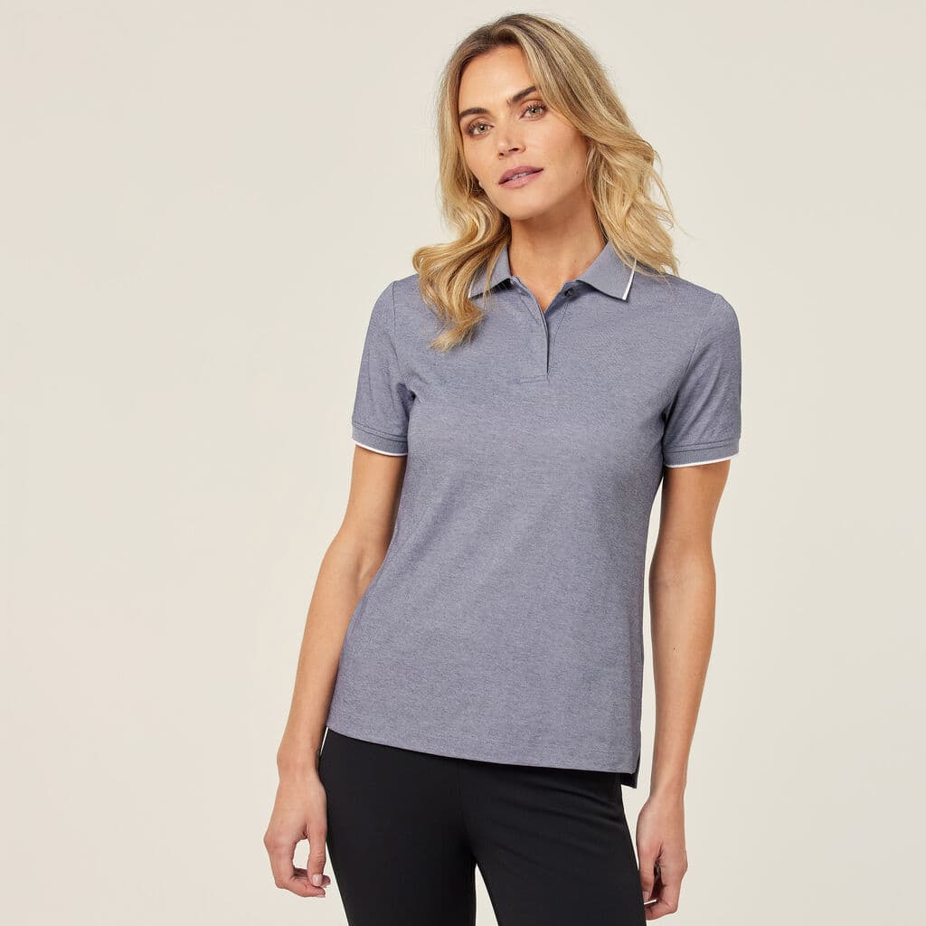 NNT Textured Short Sleeve Polo CATUF9 (Grey)